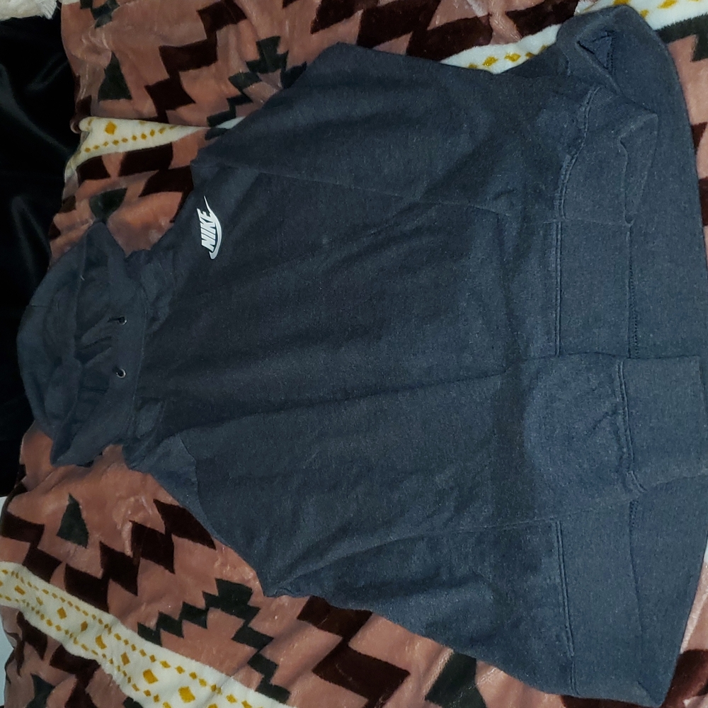 NIKE Hoodie Long Sleeve Shirt With Pockets